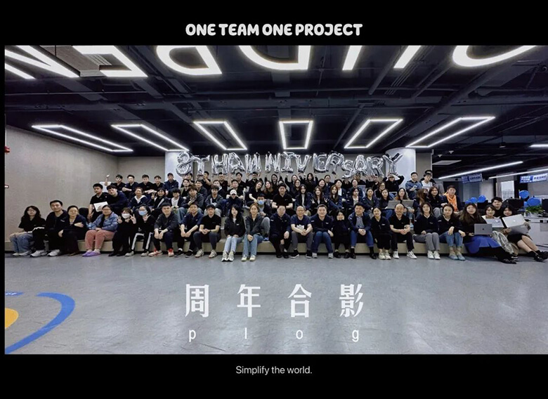 周年合影
